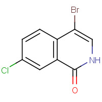 1028252-13-2 4-bromo-7-chloro-2H-isoquinolin-1-one chemical structure