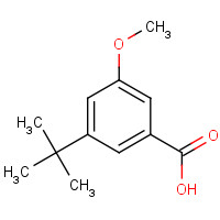 60772-74-9 3-tert-butyl-5-methoxybenzoic acid chemical structure