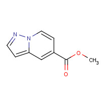 1101120-07-3 methyl pyrazolo[1,5-a]pyridine-5-carboxylate chemical structure
