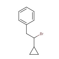 1342608-89-2 (2-bromo-2-cyclopropylethyl)benzene chemical structure