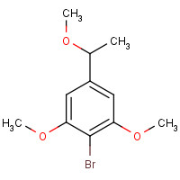 1290127-71-7 2-bromo-1,3-dimethoxy-5-(1-methoxyethyl)benzene chemical structure
