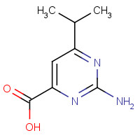 938458-89-0 2-amino-6-propan-2-ylpyrimidine-4-carboxylic acid chemical structure