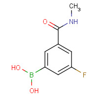 871332-63-7 [3-fluoro-5-(methylcarbamoyl)phenyl]boronic acid chemical structure