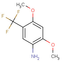 228401-47-6 2,4-dimethoxy-5-(trifluoromethyl)aniline chemical structure