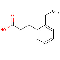 129075-84-9 3-(2-ethylphenyl)propanoic acid chemical structure