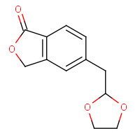 872617-56-6 5-(1,3-dioxolan-2-ylmethyl)-3H-2-benzofuran-1-one chemical structure
