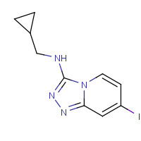 1057393-53-9 N-(cyclopropylmethyl)-7-iodo-[1,2,4]triazolo[4,3-a]pyridin-3-amine chemical structure