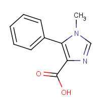 917364-28-4 1-methyl-5-phenylimidazole-4-carboxylic acid chemical structure