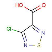 5097-44-9 4-chloro-1,2,5-thiadiazole-3-carboxylic acid chemical structure