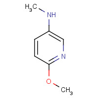 61771-67-3 6-methoxy-N-methylpyridin-3-amine chemical structure