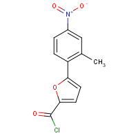 381178-60-5 5-(2-methyl-4-nitrophenyl)furan-2-carbonyl chloride chemical structure