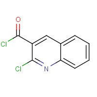 136812-19-6 2-chloroquinoline-3-carbonyl chloride chemical structure