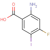 231278-08-3 2-amino-4-fluoro-5-iodobenzoic acid chemical structure