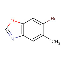 1268037-03-1 6-bromo-5-methyl-1,3-benzoxazole chemical structure