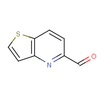 72811-28-0 thieno[3,2-b]pyridine-5-carbaldehyde chemical structure