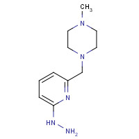 1372811-13-6 [6-[(4-methylpiperazin-1-yl)methyl]pyridin-2-yl]hydrazine chemical structure