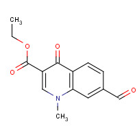 208580-25-0 ethyl 7-formyl-1-methyl-4-oxoquinoline-3-carboxylate chemical structure