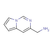 1170357-47-7 pyrrolo[1,2-c]pyrimidin-3-ylmethanamine chemical structure