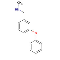 129535-78-0 N-methyl-1-(3-phenoxyphenyl)methanamine chemical structure