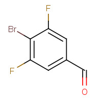 135564-22-6 4-bromo-3,5-difluorobenzaldehyde chemical structure