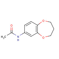 33631-94-6 N-(3,4-dihydro-2H-1,5-benzodioxepin-7-yl)acetamide chemical structure