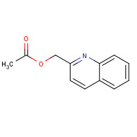 60483-07-0 quinolin-2-ylmethyl acetate chemical structure