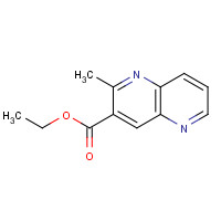 55234-59-8 ethyl 2-methyl-1,5-naphthyridine-3-carboxylate chemical structure