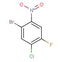 960000-99-1 1-bromo-5-chloro-4-fluoro-2-nitrobenzene chemical structure