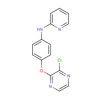 1206970-13-9 N-[4-(3-chloropyrazin-2-yl)oxyphenyl]pyridin-2-amine chemical structure