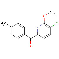 1310948-68-5 (5-chloro-6-methoxypyridin-2-yl)-(4-methylphenyl)methanone chemical structure
