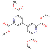 124558-62-9 dimethyl 4-[2,6-bis(methoxycarbonyl)pyridin-4-yl]pyridine-2,6-dicarboxylate chemical structure
