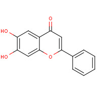 38183-04-9 6,7-dihydroxy-2-phenylchromen-4-one chemical structure