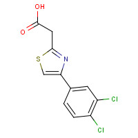 898390-41-5 2-[4-(3,4-dichlorophenyl)-1,3-thiazol-2-yl]acetic acid chemical structure