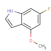 885521-02-8 6-fluoro-4-methoxy-1H-indole chemical structure