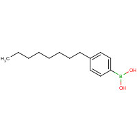 133997-05-4 (4-octylphenyl)boronic acid chemical structure