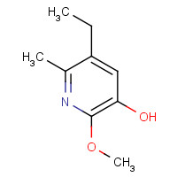 139394-02-8 5-ethyl-2-methoxy-6-methylpyridin-3-ol chemical structure