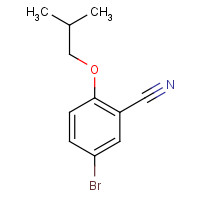 876918-26-2 5-bromo-2-(2-methylpropoxy)benzonitrile chemical structure
