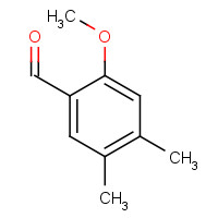 86582-31-2 2-methoxy-4,5-dimethylbenzaldehyde chemical structure