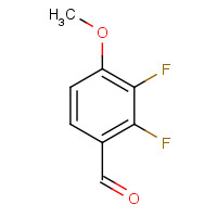 256417-11-5 2,3-difluoro-4-methoxybenzaldehyde chemical structure