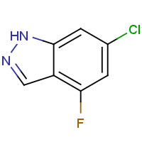 885520-29-6 6-chloro-4-fluoro-1H-indazole chemical structure