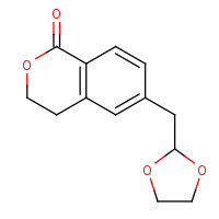1374573-91-7 6-(1,3-dioxolan-2-ylmethyl)-3,4-dihydroisochromen-1-one chemical structure