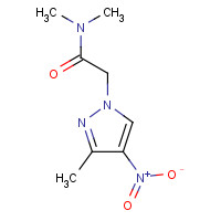 1257553-50-6 N,N-dimethyl-2-(3-methyl-4-nitropyrazol-1-yl)acetamide chemical structure