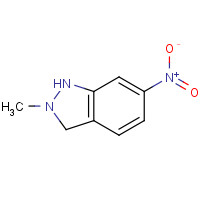 1347868-40-9 2-methyl-6-nitro-1,3-dihydroindazole chemical structure