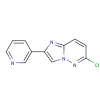 1125406-92-9 6-chloro-2-pyridin-3-ylimidazo[1,2-b]pyridazine chemical structure