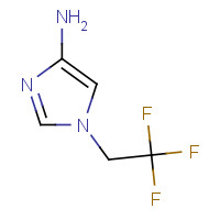1200606-93-4 1-(2,2,2-trifluoroethyl)imidazol-4-amine chemical structure