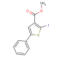923010-50-8 methyl 2-iodo-5-phenylthiophene-3-carboxylate chemical structure