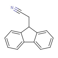 21745-43-7 2-(9H-fluoren-9-yl)acetonitrile chemical structure