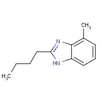 77303-08-3 2-butyl-4-methyl-1H-benzimidazole chemical structure