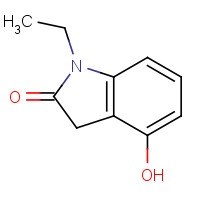173541-15-6 1-ethyl-4-hydroxy-3H-indol-2-one chemical structure
