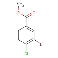 107947-17-1 methyl 3-bromo-4-chlorobenzoate chemical structure